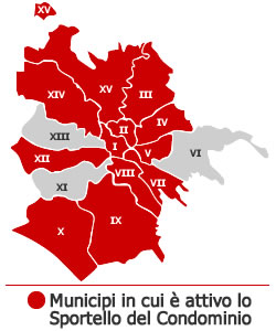 Sportello Condominio attivo nei Municipi di Roma